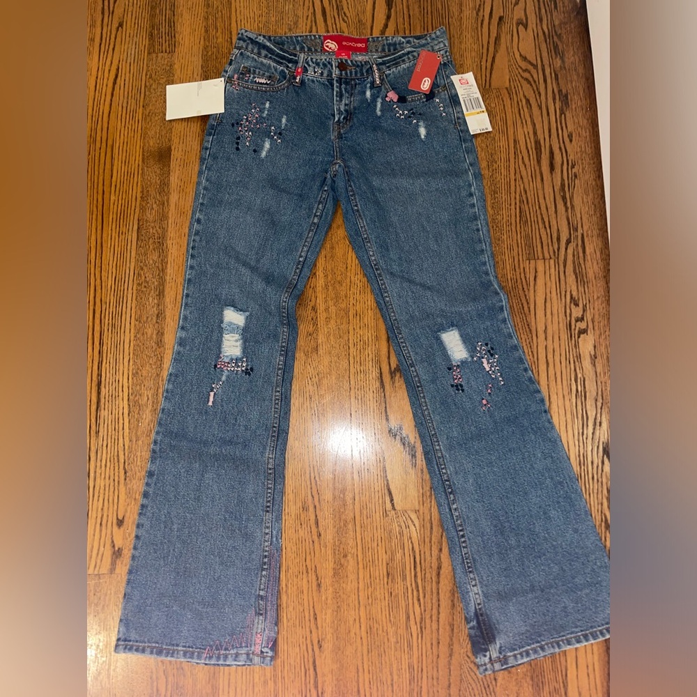 DEADSTOCK 2000S LOW WAISTED FLARE JEANS NEVER WORN BRAND NEW!!!!